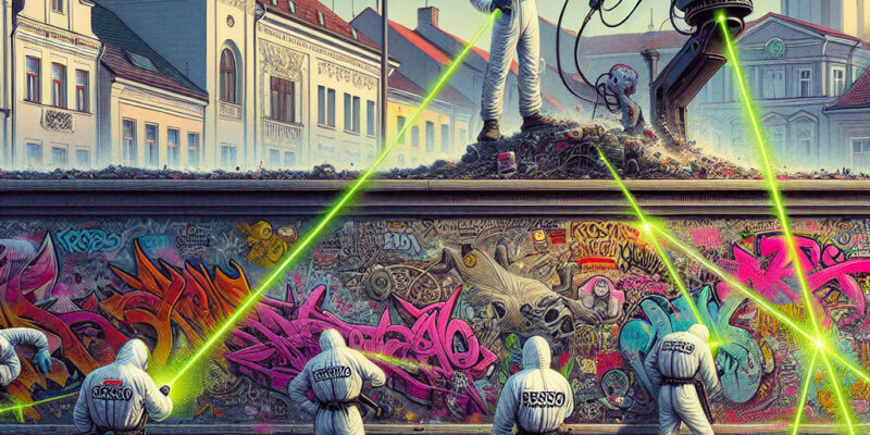 Laserowe usuwanie graffiti Krosno