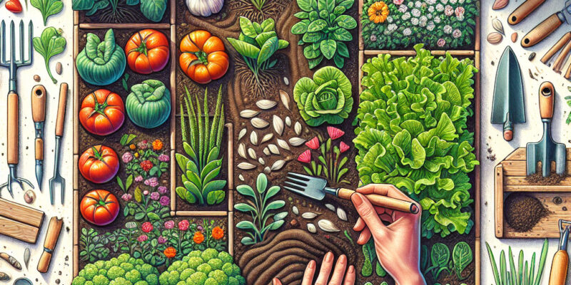 Ogródek warzywny dla osób pracujących zdalnie: jak to pogodzić z pielęgnacją ogrodu