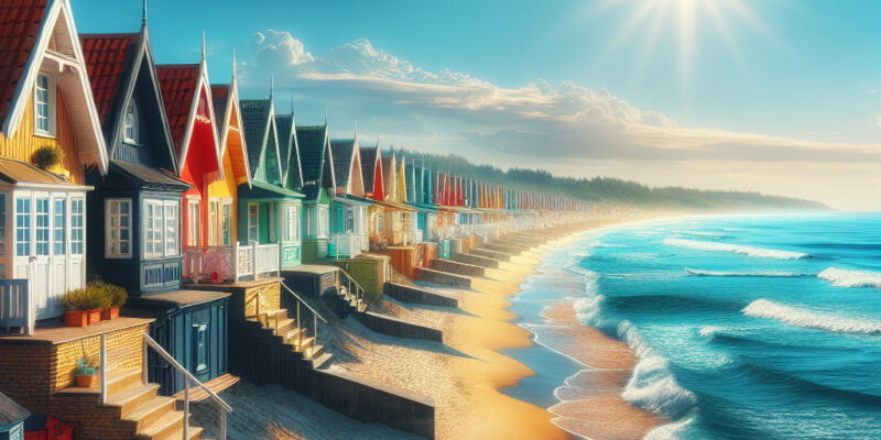 Ustka domki przy plaży - możliwość organizacji imprez tematycznych na plaży