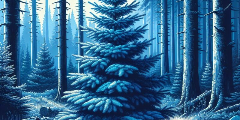 Was ist Blau Fichte?